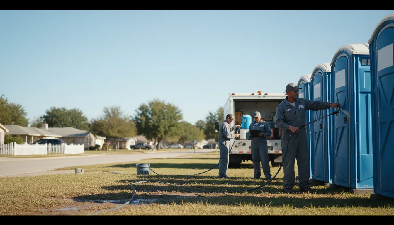 Long-Term Portable Toilet Rental in Grey Eagle, MN near me